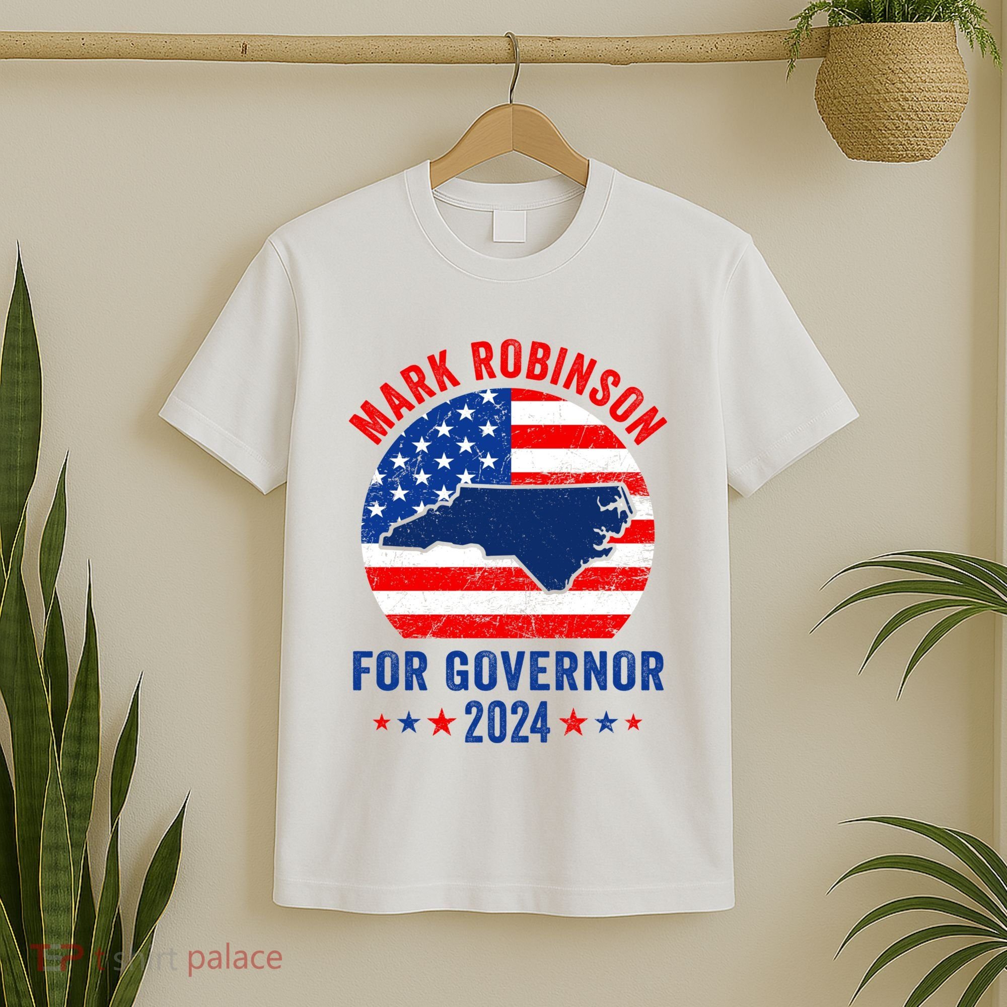 Mark Robinson North Carolina For Governor Election 2024 T-Shirt