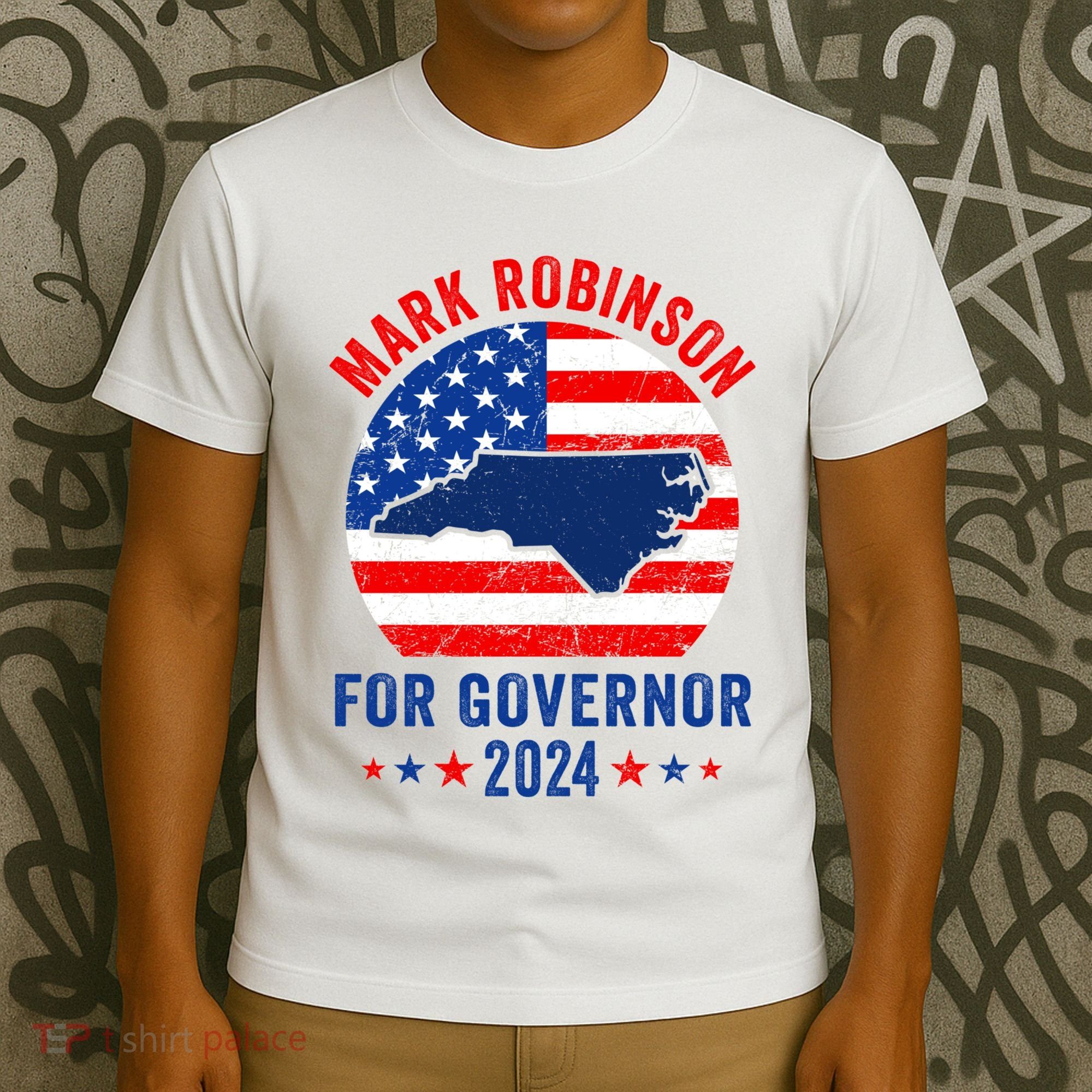 Mark Robinson North Carolina For Governor Election 2024 T-Shirt