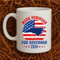 Mark Robinson North Carolina For Governor Election 2024 Coffee Mug thumb 2