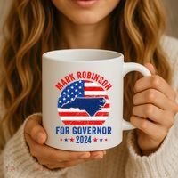 Mark Robinson North Carolina For Governor Election 2024 Coffee Mug thumb 3