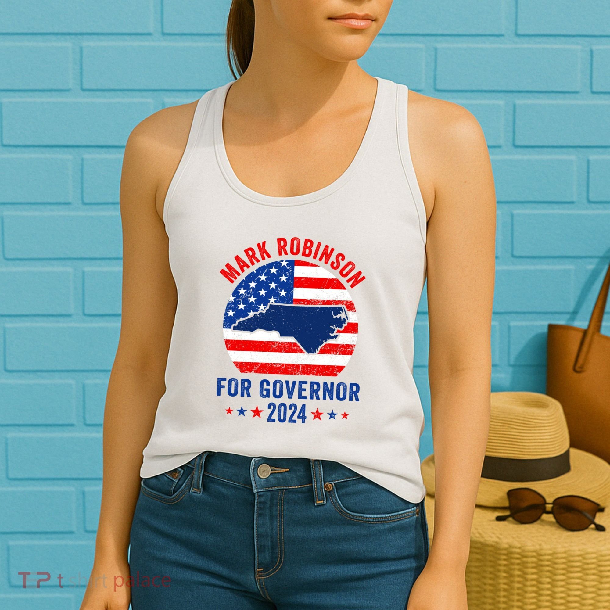 Mark Robinson North Carolina For Governor Election 2024 Women's Tank Top
