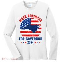 Mark Robinson North Carolina For Governor Election 2024 Women's Long Sleeve Shirt thumb 0