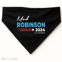 Mark Robinson North Carolina For Governor Election 2024 USA-Made Doggie Bandana thumb 0