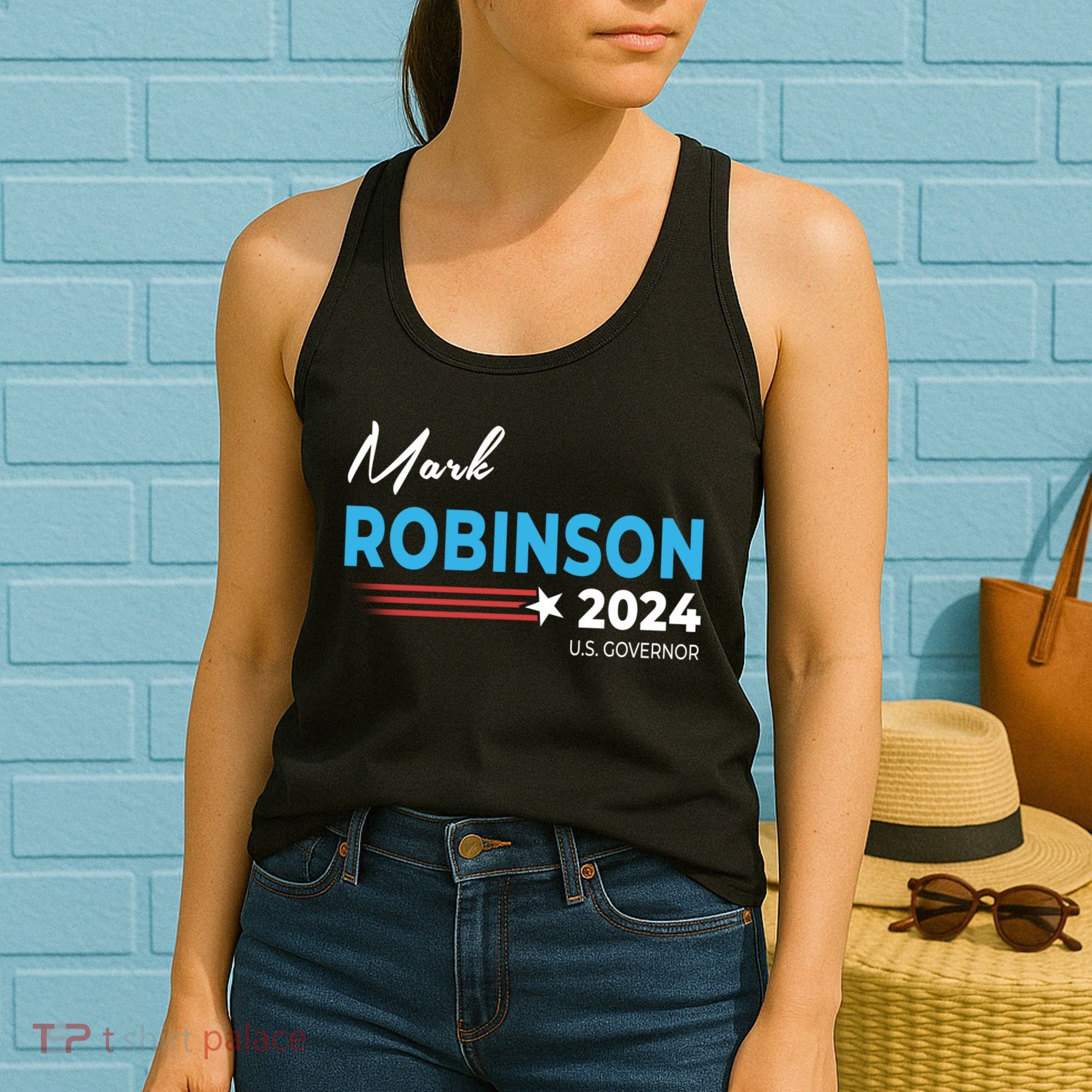 Mark Robinson North Carolina For Governor Election 2024 Women's Tank Top
