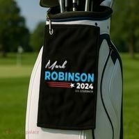 Mark Robinson North Carolina For Governor Election 2024 Golf Towel thumb 2