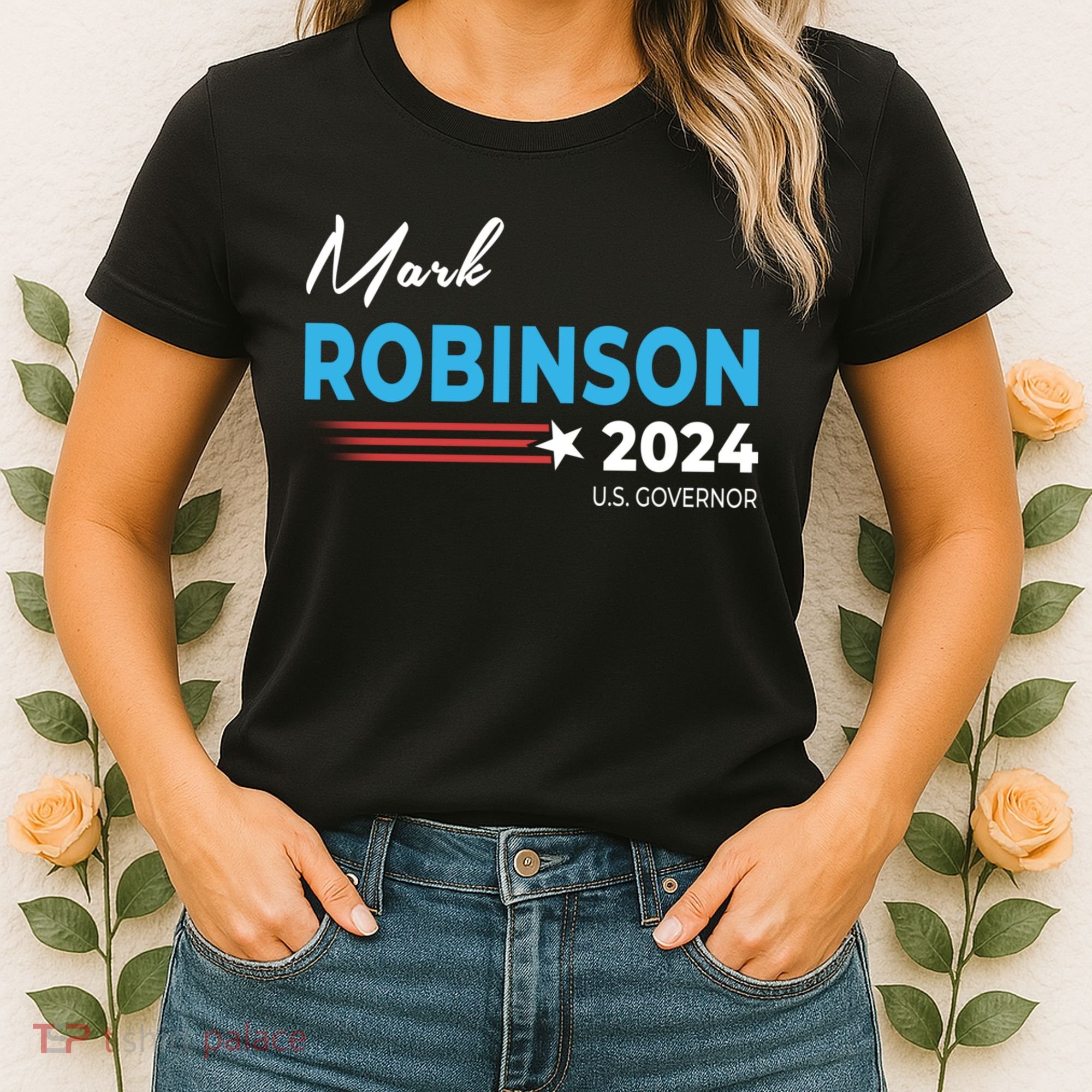 Mark Robinson North Carolina For Governor Election 2024 Women's T-Shirt