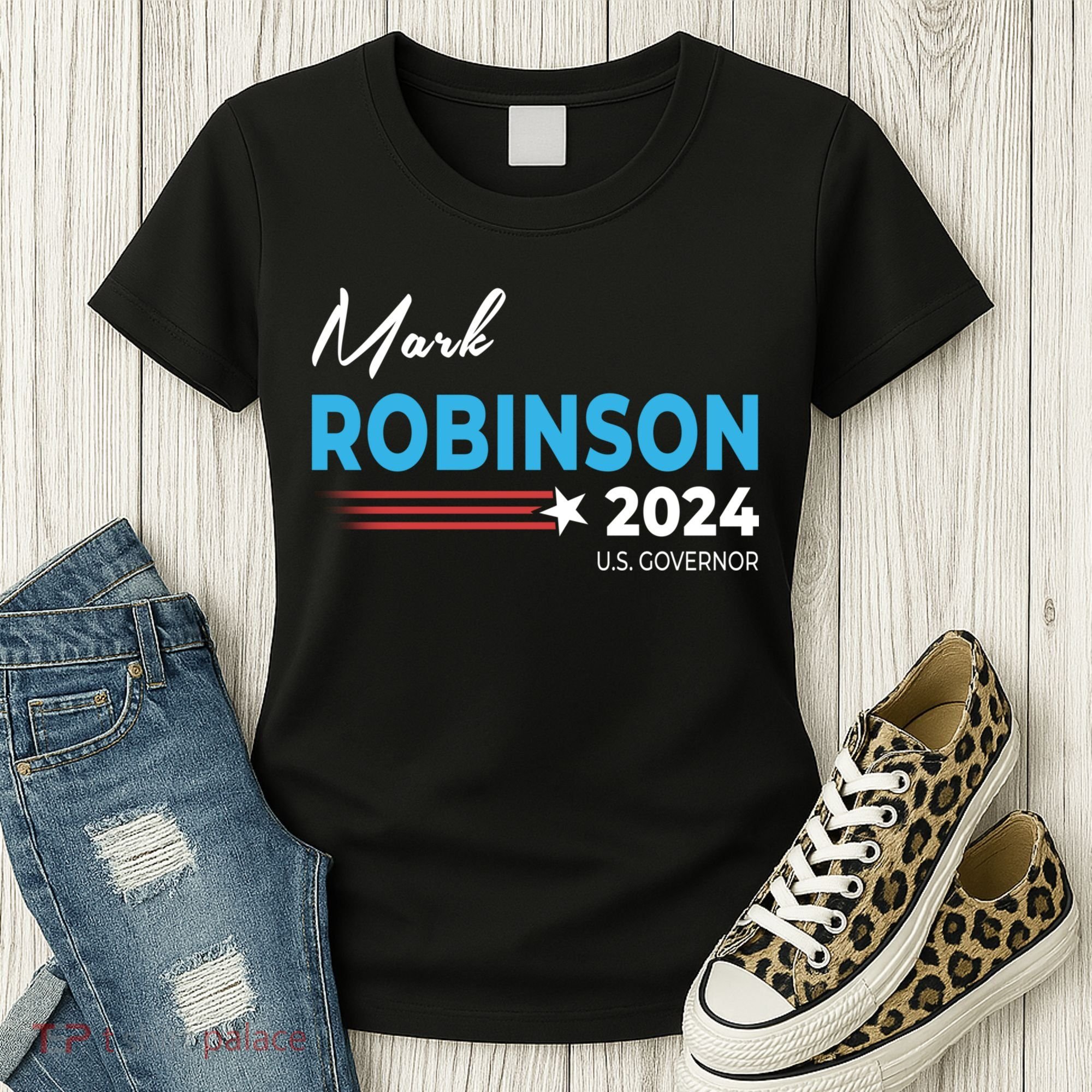 Mark Robinson North Carolina For Governor Election 2024 Women's T-Shirt