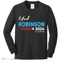 Mark Robinson North Carolina For Governor Election 2024 Kids Long Sleeve Shirt thumb 0