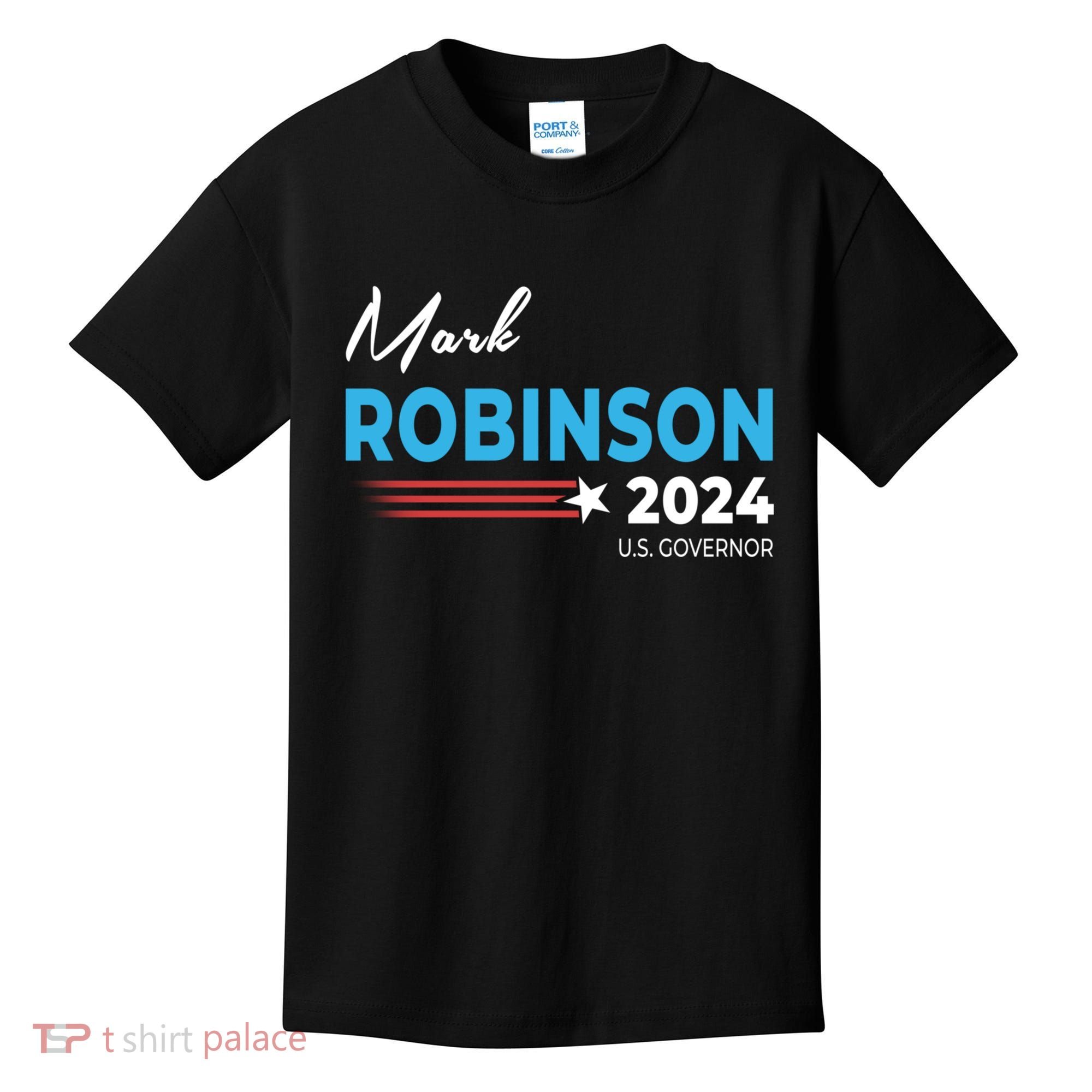 Mark Robinson North Carolina For Governor Election 2024 Kids T-Shirt