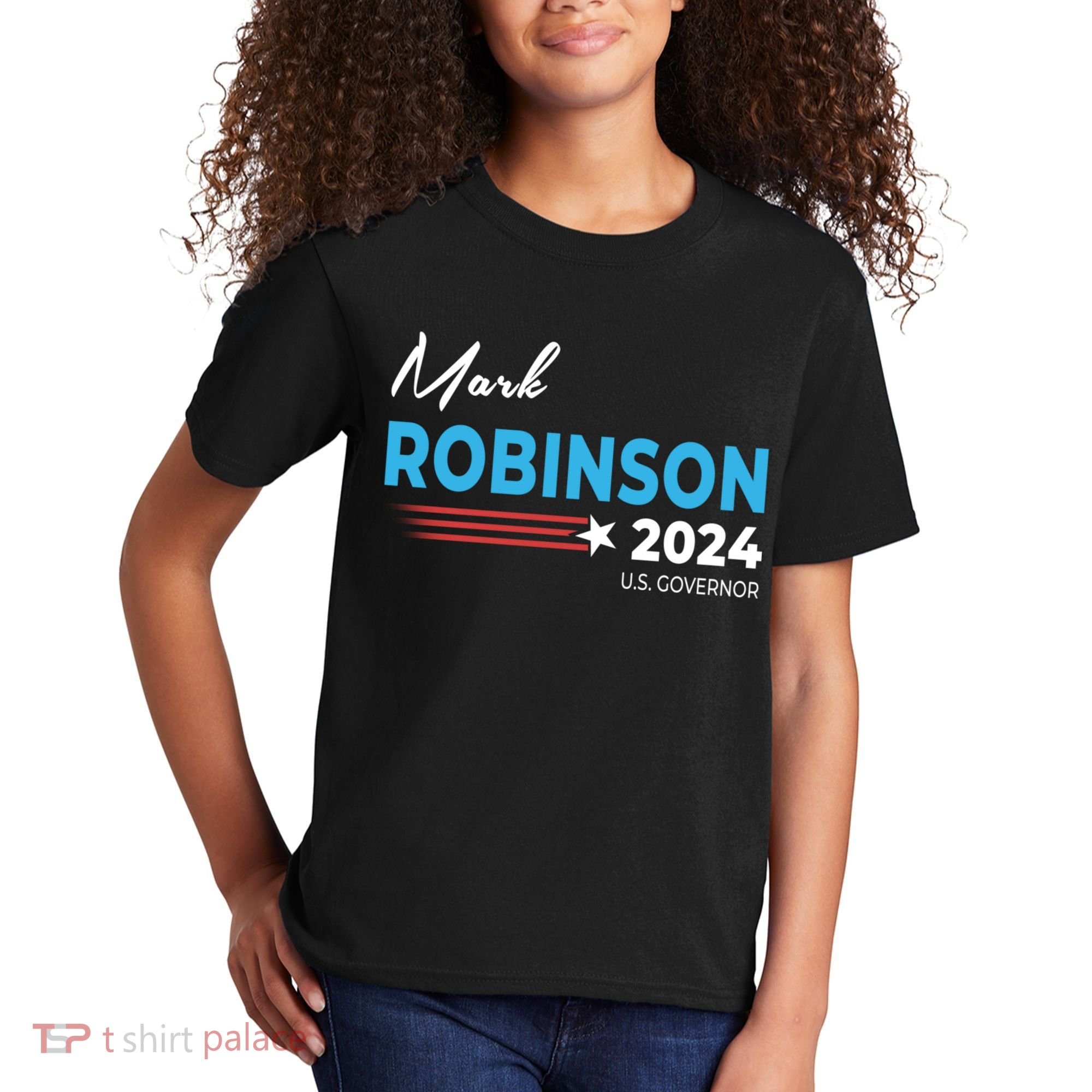 Mark Robinson North Carolina For Governor Election 2024 Kids T-Shirt