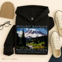 Mount Rainier National Park Hoodie thumb 4