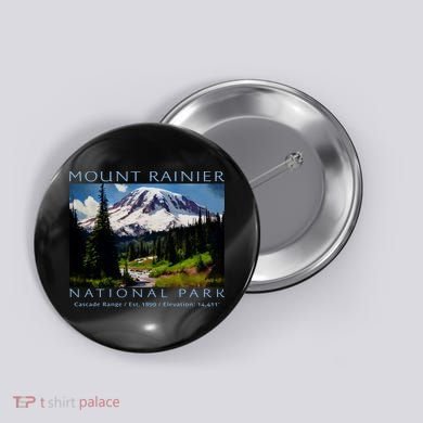 Mount Rainier National Park Button
