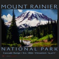 Mount Rainier National Park Beanie thumb 2