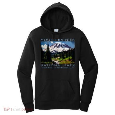Mount Rainier National Park Women's Hoodie
