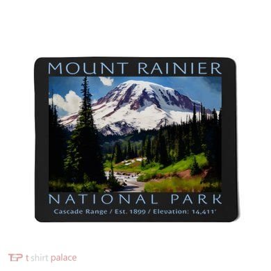 Mount Rainier National Park Mousepad