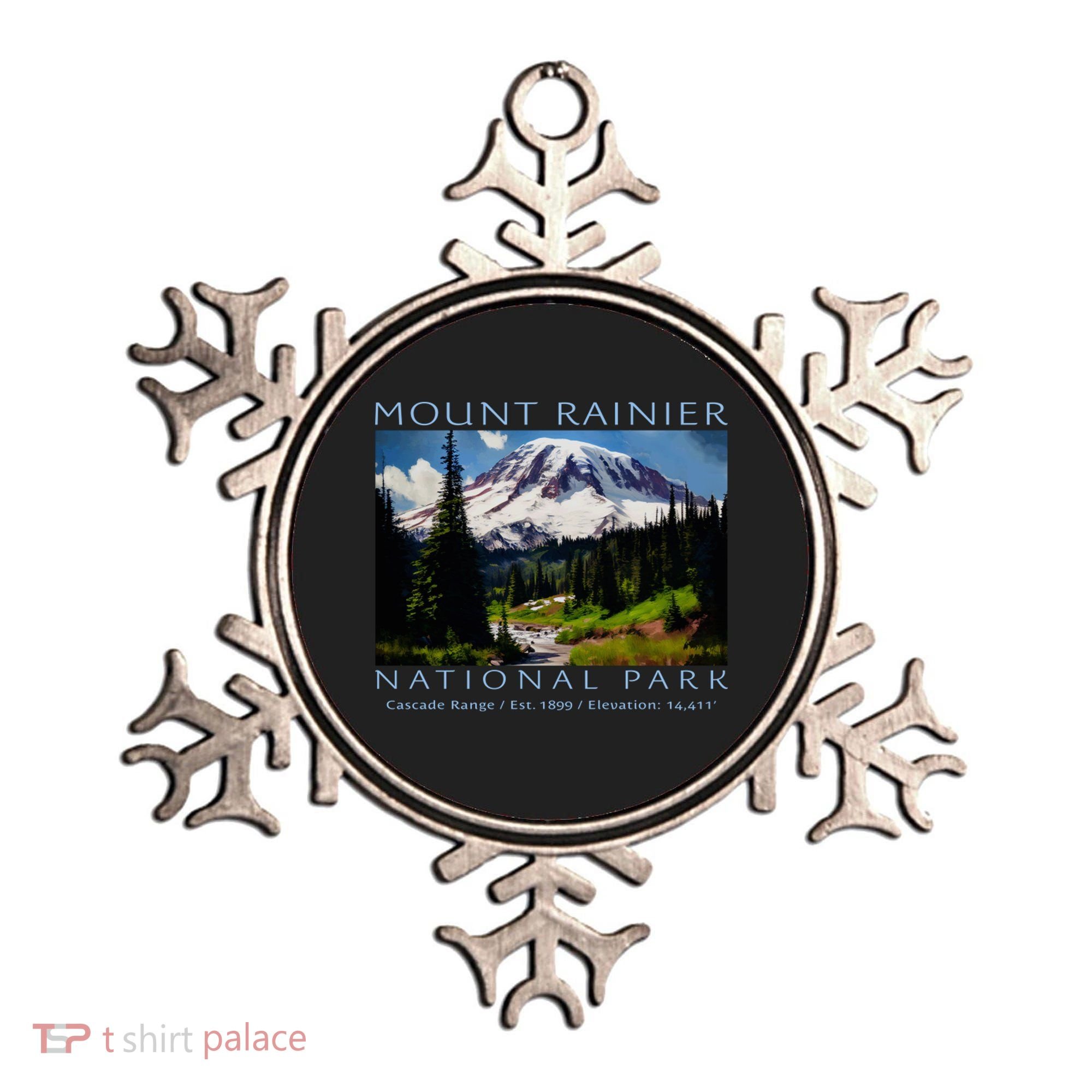 Mount Rainier National Park Ornament