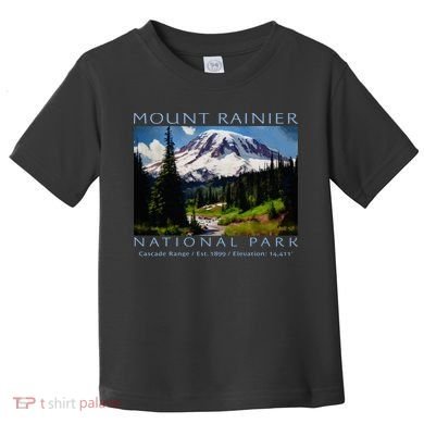 Mount Rainier National Park Toddler T-Shirt