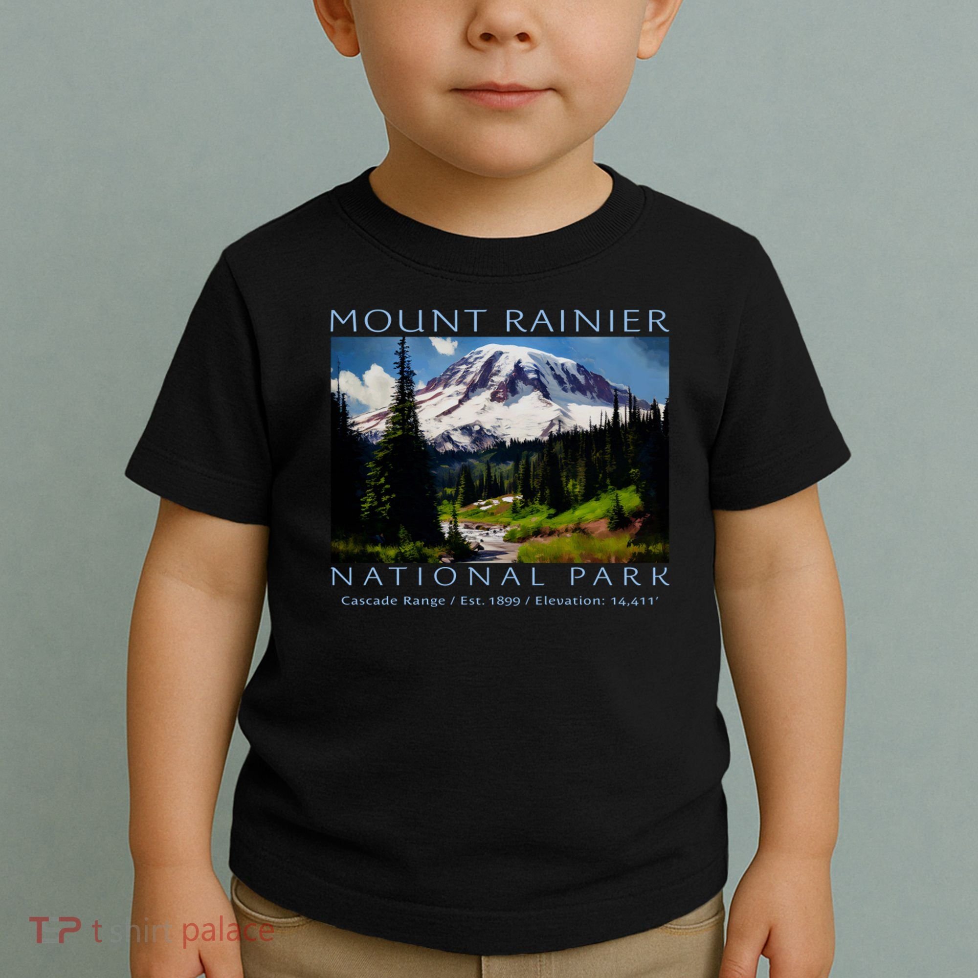 Mount Rainier National Park Toddler T-Shirt
