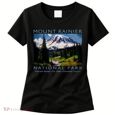 Mount Rainier National Park Women's T-Shirt