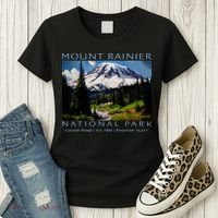 Mount Rainier National Park Women's T-Shirt thumb 3