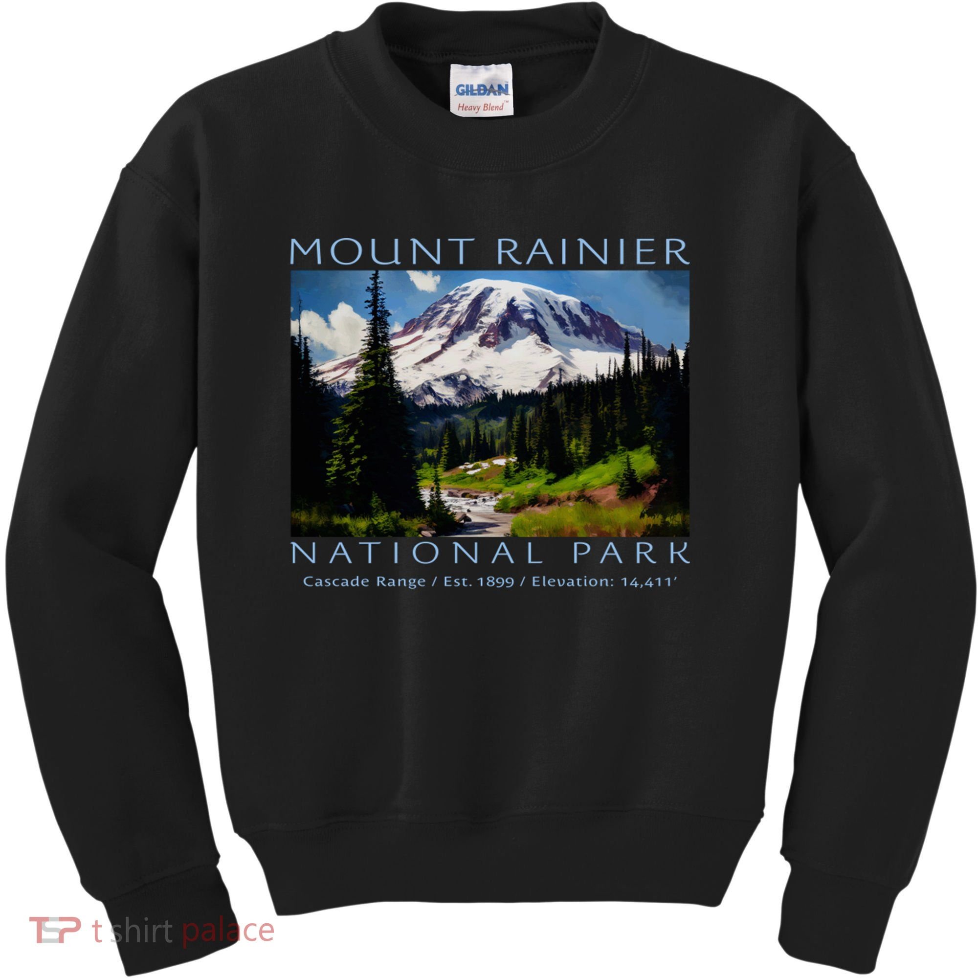 Mount Rainier National Park Kids Sweatshirt