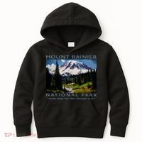 Mount Rainier National Park Kids Hoodie thumb 0