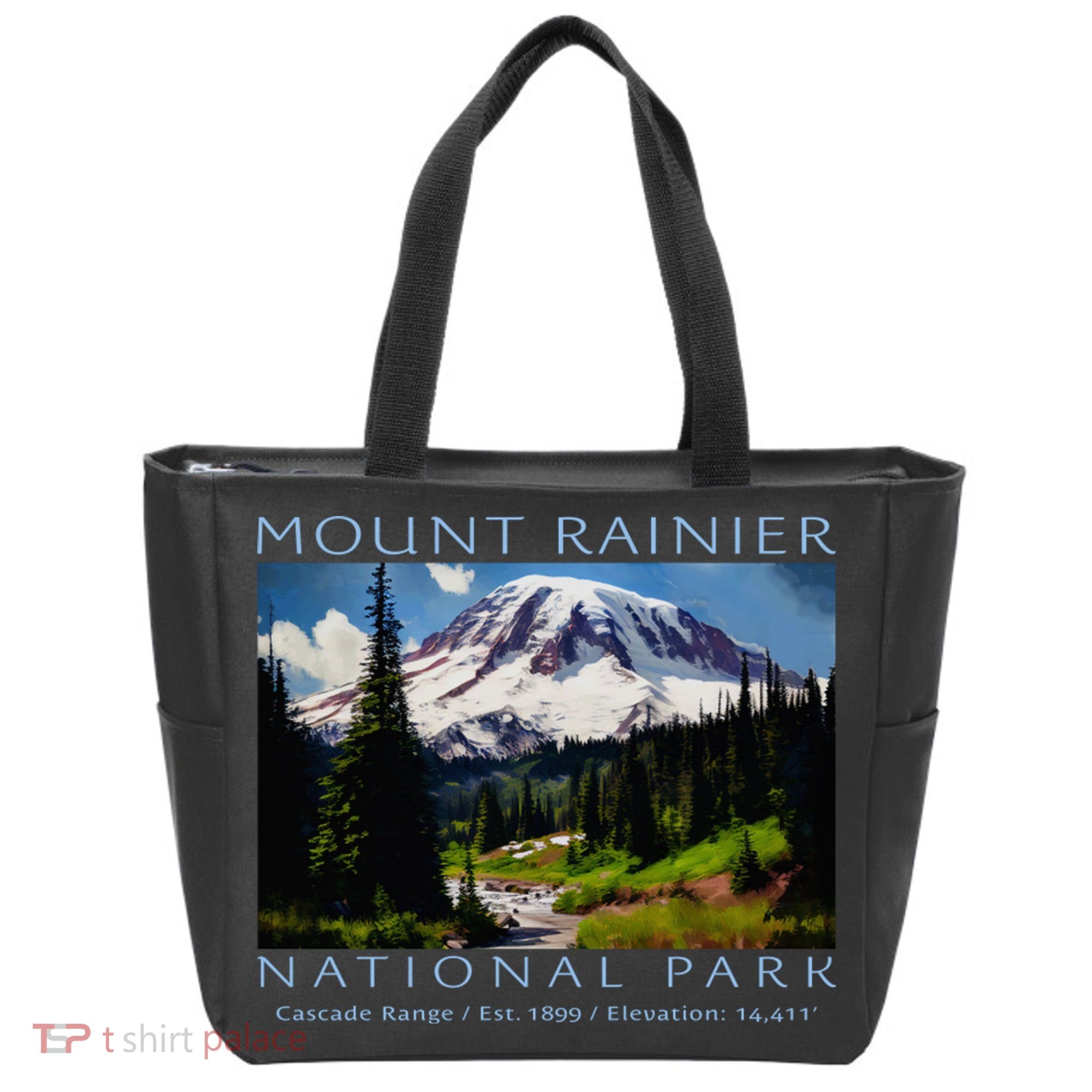 Mount Rainier National Park Tote Bag