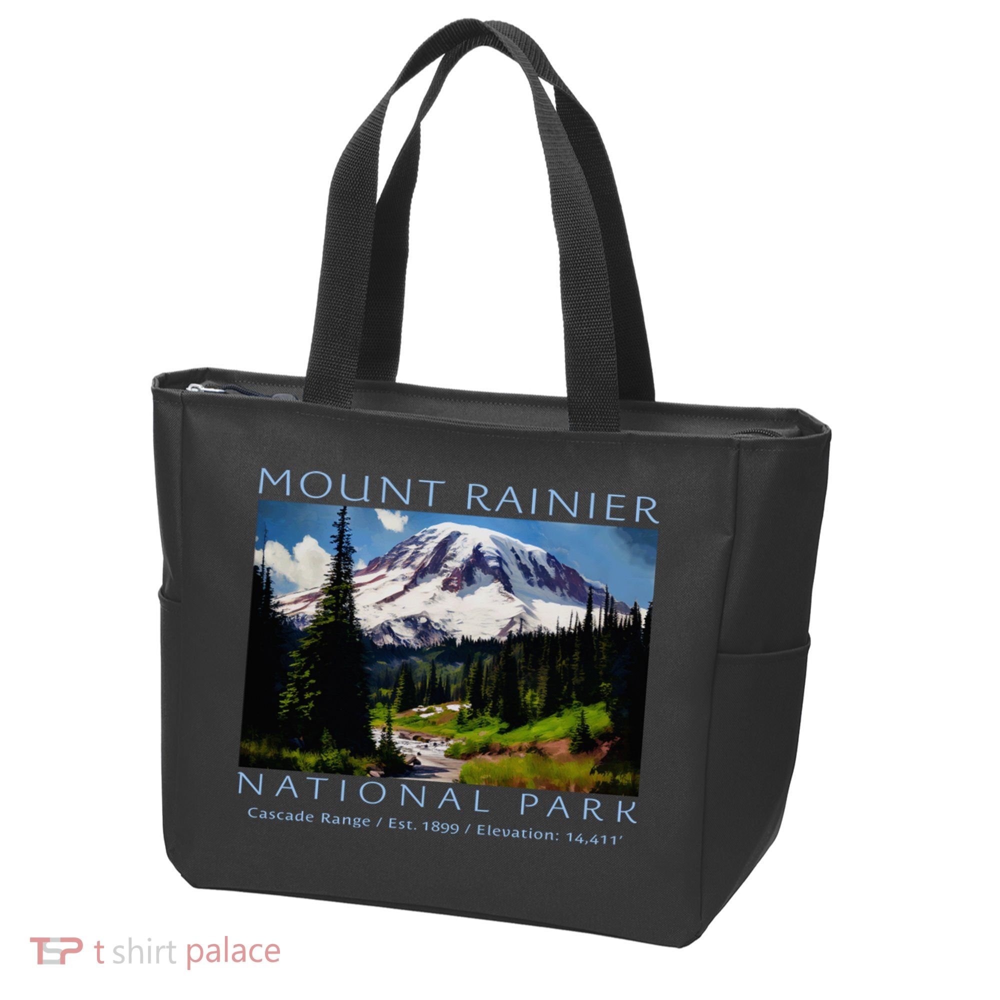 Mount Rainier National Park Tote Bag