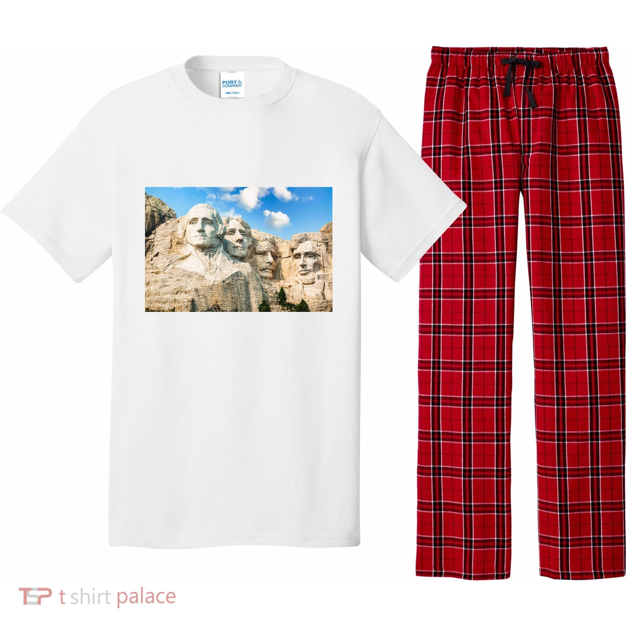 Mt. Rushmore National Memorial Park In South Dakota Pajama Set