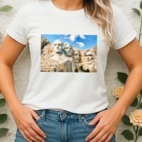 Mt. Rushmore National Memorial Park In South Dakota Women's T-Shirt thumb 2