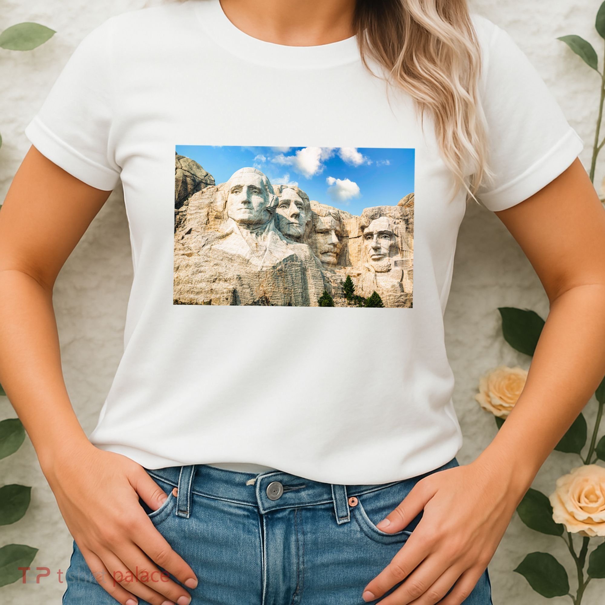 Mt. Rushmore National Memorial Park In South Dakota Women's T-Shirt
