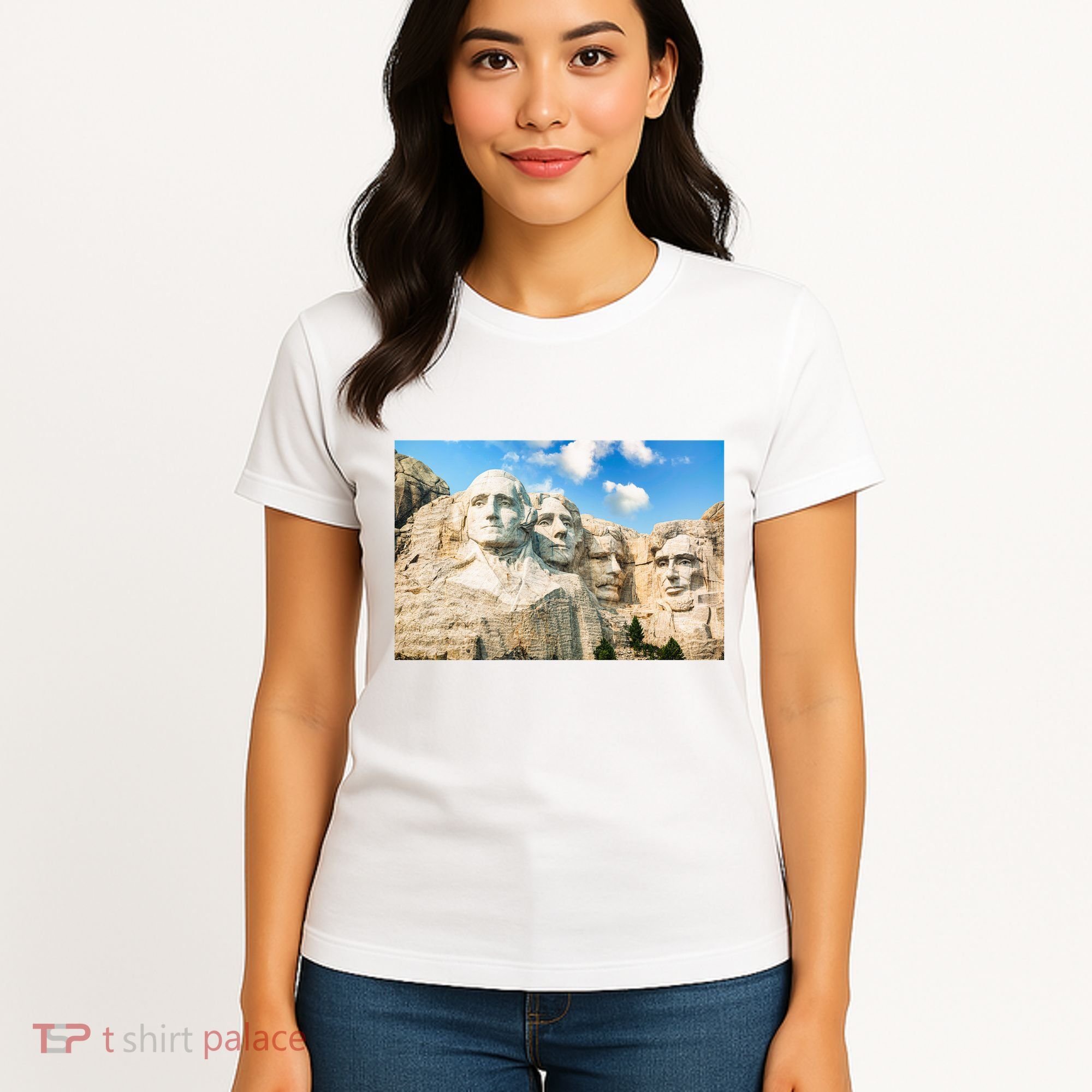 Mt. Rushmore National Memorial Park In South Dakota Women's T-Shirt