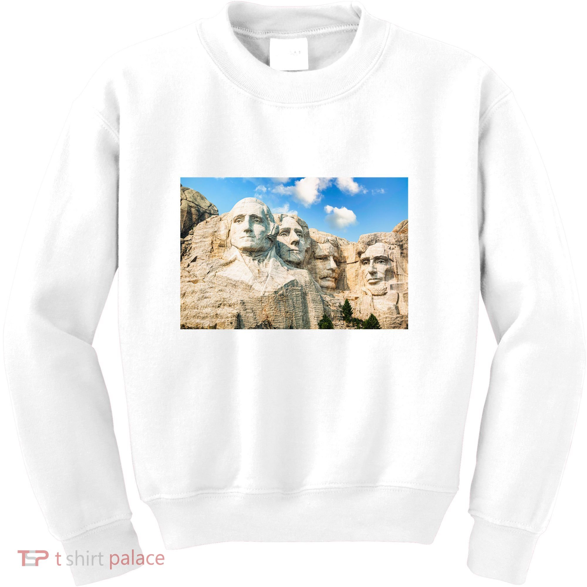 Mt. Rushmore National Memorial Park In South Dakota Kids Sweatshirt