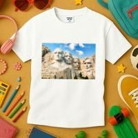 Mt. Rushmore National Memorial Park In South Dakota Kids T-Shirt thumb 3