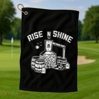 Moonshine Rise N Shine Golf Towel thumb 1