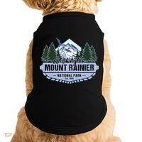 Mount Rainier National Park Washington Novelty Souvenir Doggie Tank thumb 0