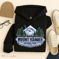 Mount Rainier National Park Washington Novelty Souvenir Hoodie thumb 4