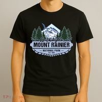 Mount Rainier National Park Washington Novelty Souvenir T-Shirt thumb 3