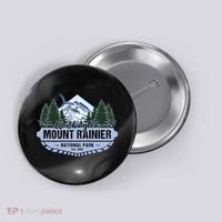 Mount Rainier National Park Washington Novelty Souvenir Button thumb 0