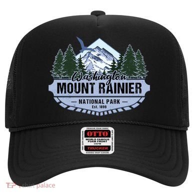 Mount Rainier National Park Washington Novelty Souvenir Hat