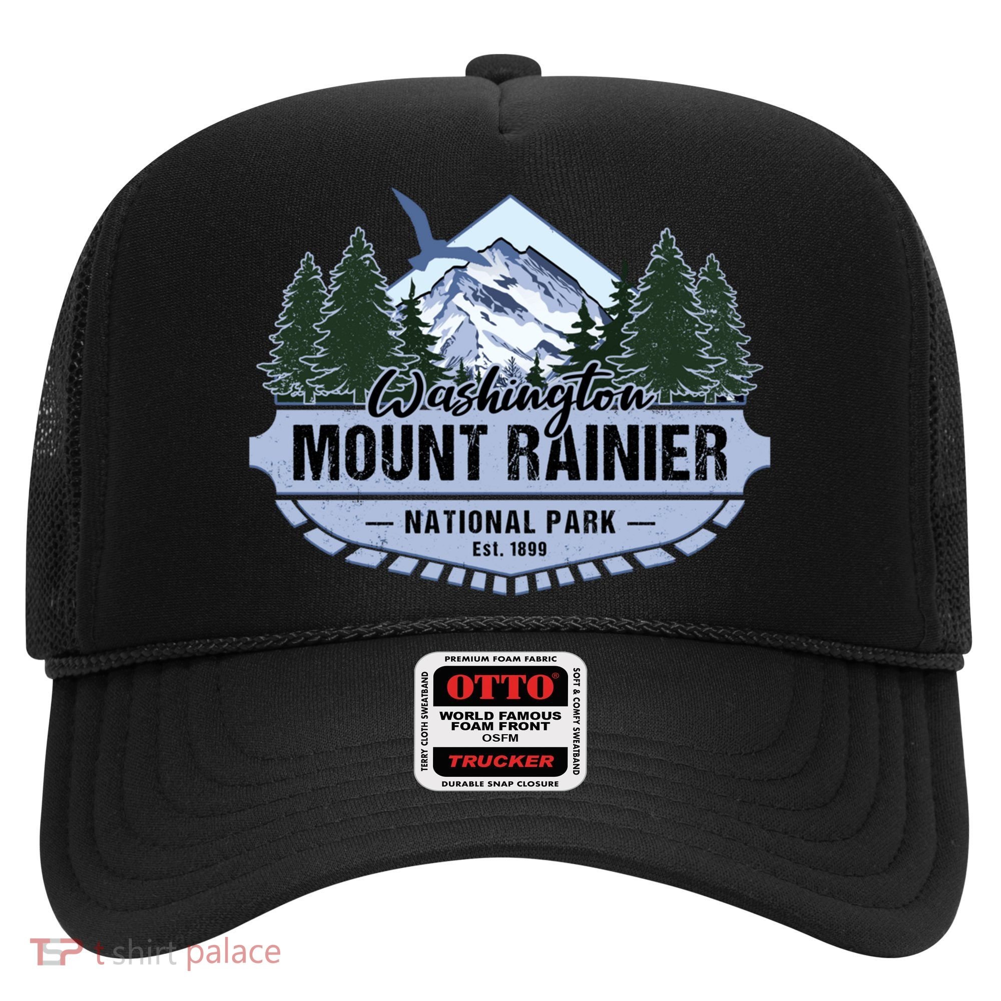 Mount Rainier National Park Washington Novelty Souvenir Hat