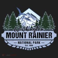 Mount Rainier National Park Washington Novelty Souvenir Hat thumb 2