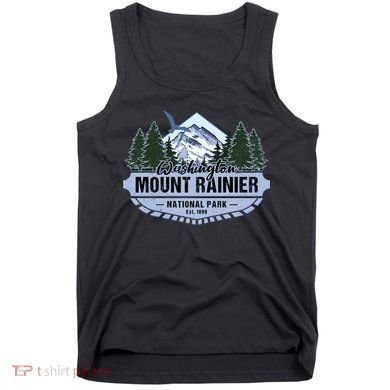 Mount Rainier National Park Washington Novelty Souvenir Tank Top