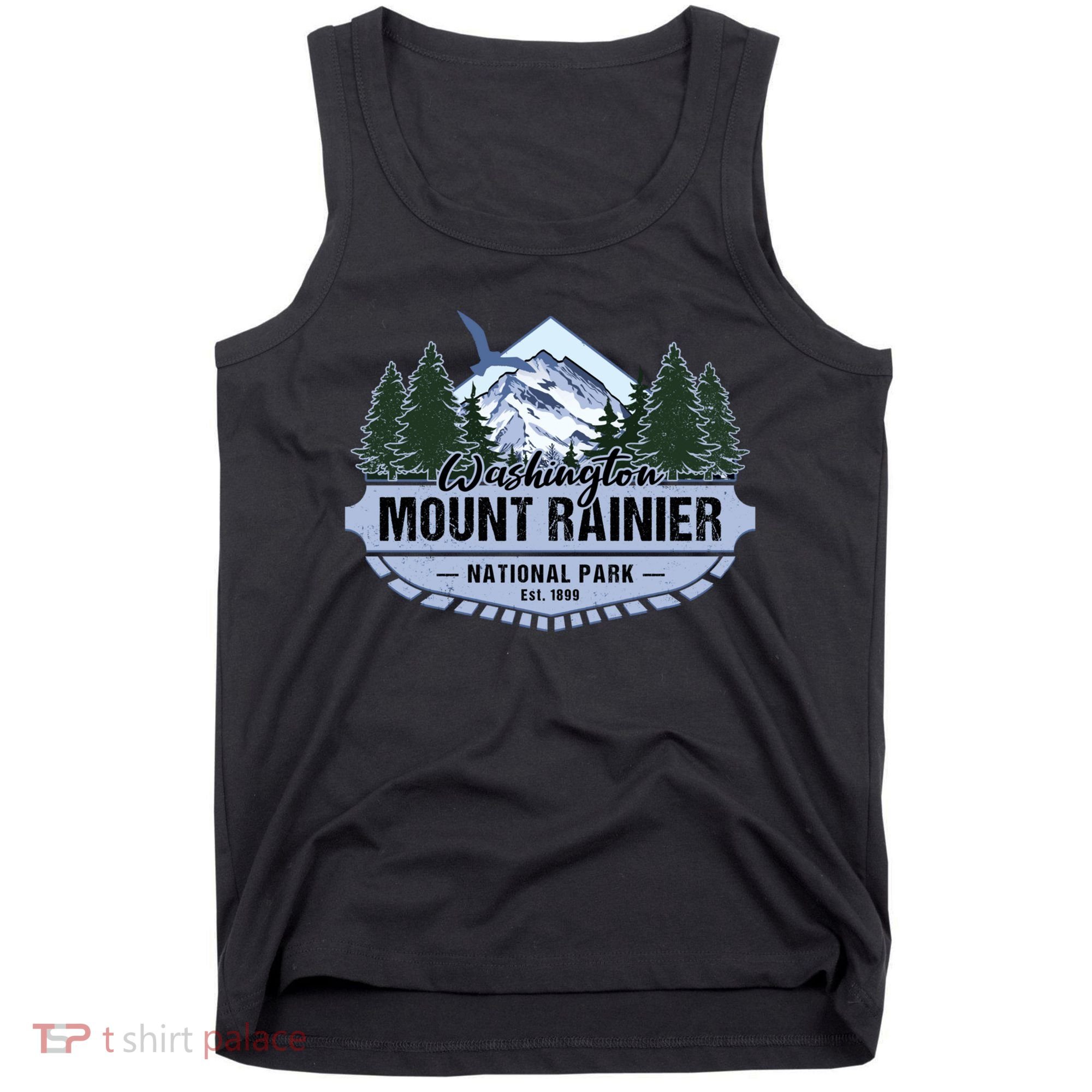 Mount Rainier National Park Washington Novelty Souvenir Tank Top