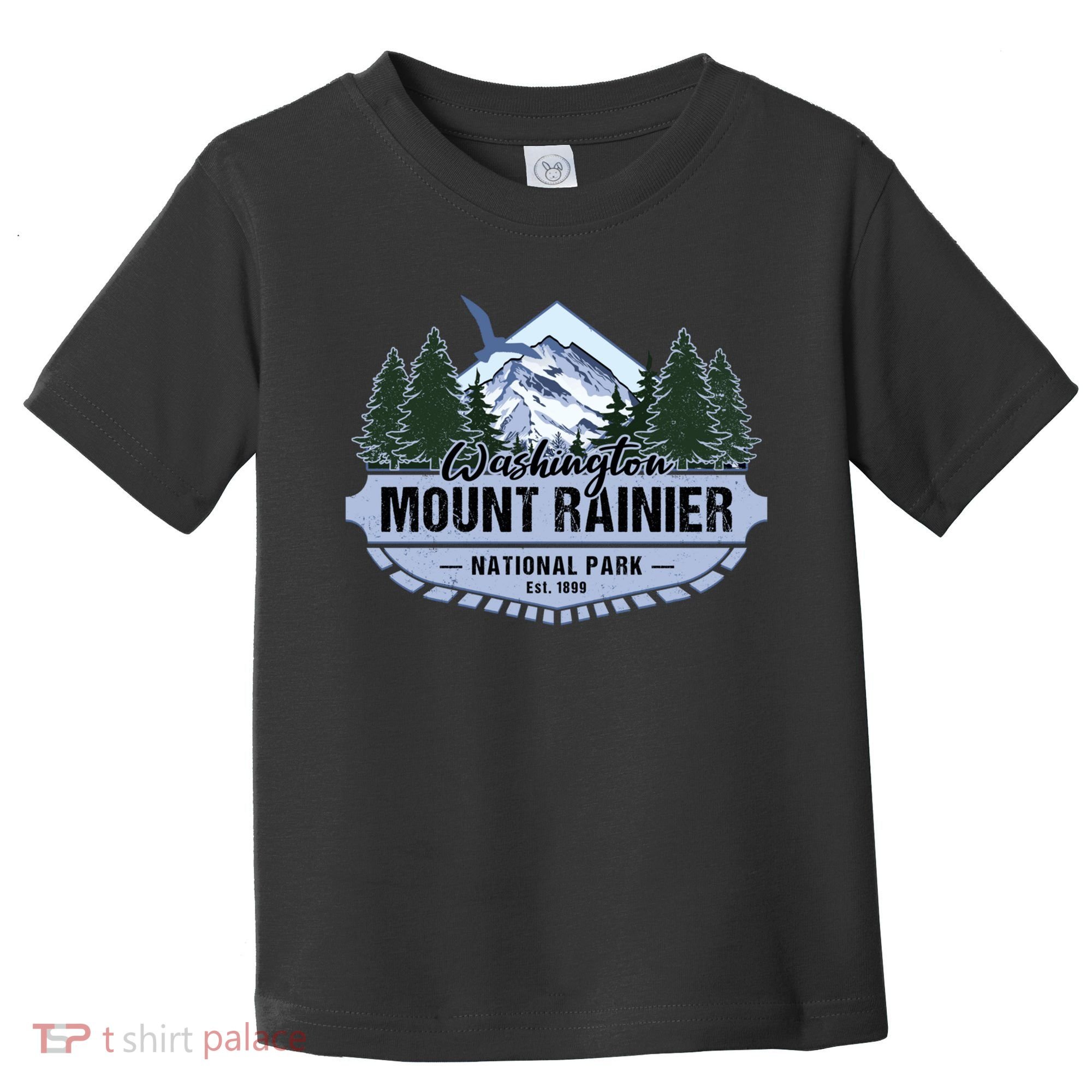 Mount Rainier National Park Washington Novelty Souvenir Toddler T-Shirt