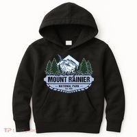Mount Rainier National Park Washington Novelty Souvenir Kids Hoodie thumb 0