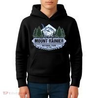 Mount Rainier National Park Washington Novelty Souvenir Kids Hoodie thumb 4