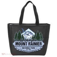 Mount Rainier National Park Washington Novelty Souvenir Tote Bag thumb 0