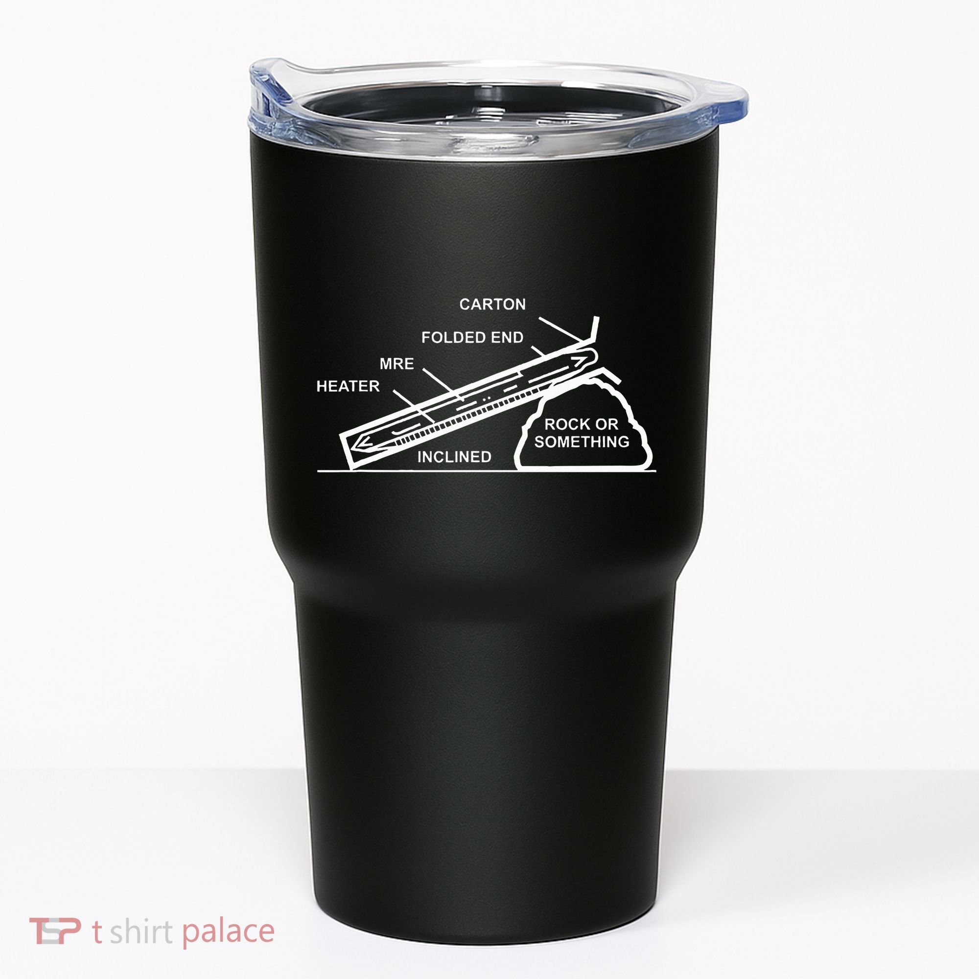 Mre Rock Or Something Military Humor Tumbler