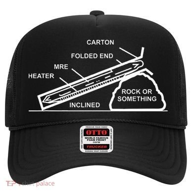 Mre Rock Or Something Military Humor Hat